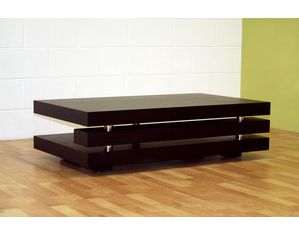 Baxton Studio Wenge Finish MDP Coffee Table 397A-HB-03