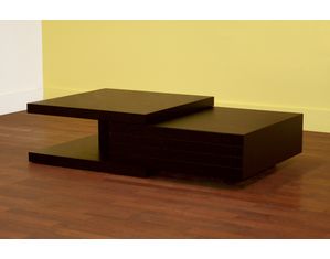 Baxton Studio Wenge Finish Stacked Coffee Table HK19A-HB-03