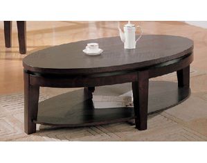 Union Square Traditional Coffee Table in Cappuccino Finish