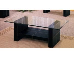 Union Square Leather Occasional Coffee Table
