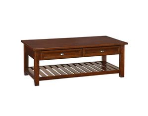 Home Styles Furniture Hanover Cocktail Table With Shelf
