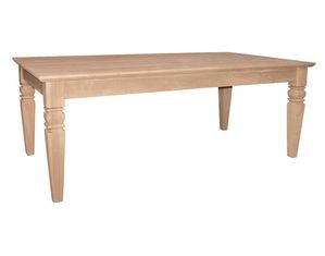 International Concepts Unfinished Java Coffee Table