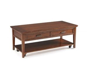 Magnussen Harbor Bay Two Drawer Rectangular Starter Lift Top Cocktail Table
