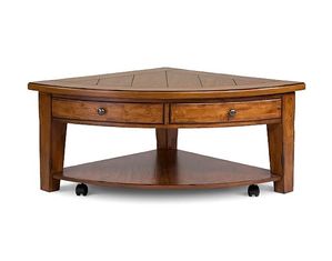 Magnussen Mackenzie Pie Shaped Lift Top Cocktail Table