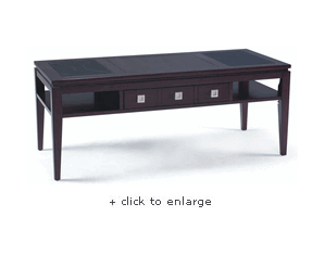 Magnussen Micah Wood Rectangle Cocktail Table
