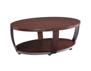 Magnussen Sotto Wood Oval Cocktail Table