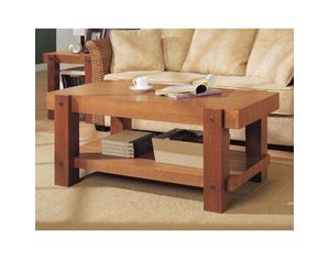 Neu Home Robust Coffee Table in Oak Finish