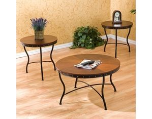 SEI Stratford Cocktail and End Table Set