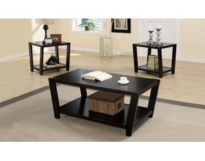 Union Square The Brian Collection End Table and Coffee Table 3 Piece Set