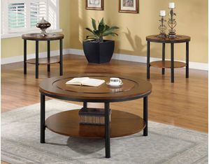 Union Square The Melissa Collection End Table and Coffee Table 3 Piece Set