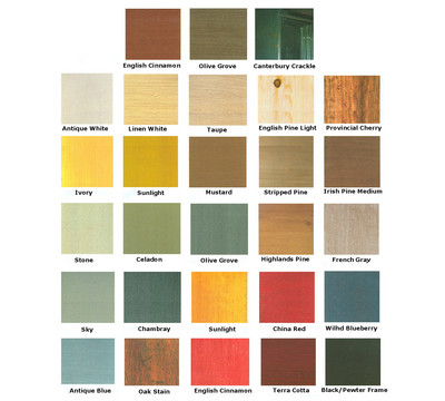 Available Finishes
