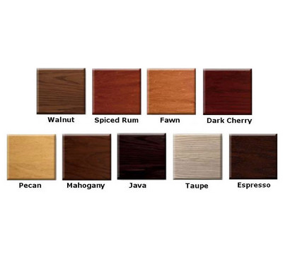 Available Stain Finishes