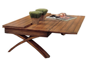 Magnussen Bali Rectangular Flip Top Cocktail Table
