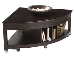 Magnussen Darien Pie Shaped Lift Top Cocktail Table