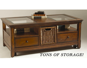 Magnussen Tanner Storage Cocktail Table