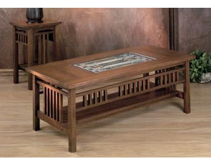 Quoizel Mission Oak Coffee Table