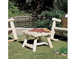Rustic Cedar Square Coffee Table