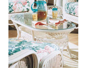 South Sea Rattan 1100 Surfwind Oval Coffee Table
