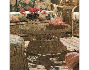 South Sea Rattan 1700 Round Bahama Coffee Table