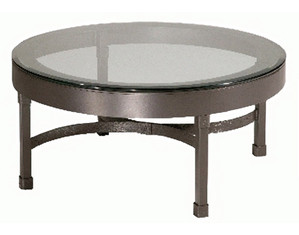 Stone County Cedarvale Coffee Table with Beveled Glass - FREE Inside Delivery!