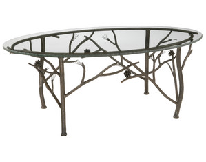 Stone County Pine Oval Coffee Table