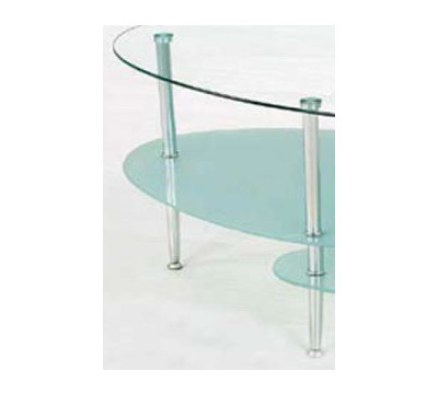 Television on Walker Edison Wave 38 Inch Oval Coffee Table From Rowing Machine