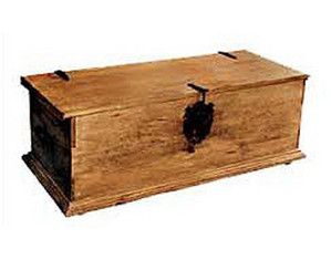 Artisan Home Furniture La Hacienda Rectangular Storage Cocktail Table