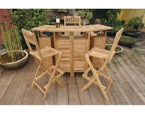 Anderson Teak Altavista Bar Set - FREE Inside Delivery!