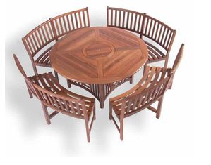 Eden Outdoor Living Plymouth Round Dining Set