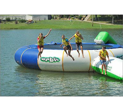 AVIVA 25 ft Orbit Floating Water Trampoline