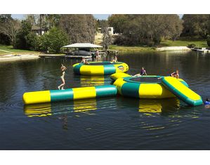 Kidwise 20'. Water Trampoline Log