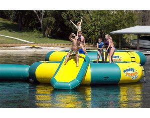 Kidwise Water Trampoline Slide