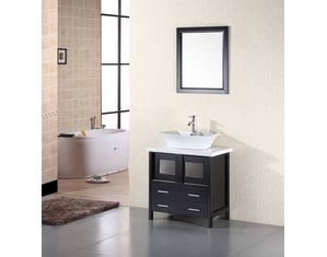 Design Element Elite 30inch Espresso Finish Single Sink Vanity