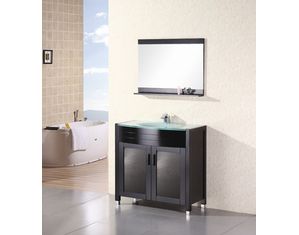 Design Element Prestige 36inch  Espresso Finish Single Sink Vanity Set