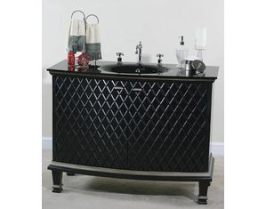 Ultimate Accents Raven Black Vanity