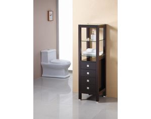 VIRTU USA Inc. Side Cabinet Bathroom Vanity