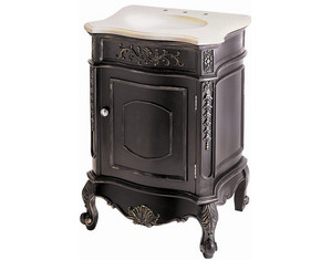 Belle Foret 33310R Petite Single Basin Bathroom Vanity - Fast FREE FedEx Shipping!