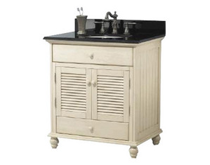 Pegasus 30 inch Cottage Bathroom Vanity - Fast FREE FedEx Shipping!