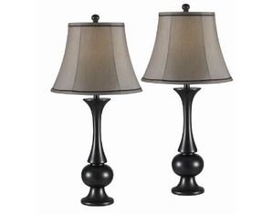 Kenroy Home Abbott 2-Pack Table Lamp (21059MBZ)