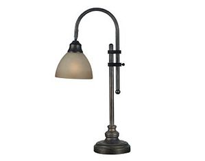 Kenroy Home Callahan One Light Desk Lamp 20994BH