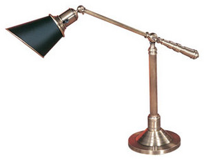 Cal Lighting BO-5031 Arcadia Brass Collection Desk Lamp