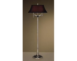 Kichler Two-Light Antique Nickel Floor Lamp - Fast FREE FedEx Shipping!