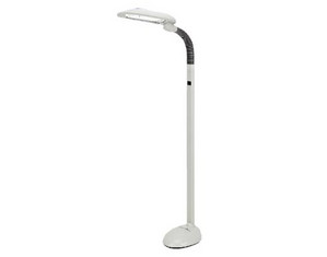 Sunpentown EasyEye Energy Saving Floor Lamp with Ionizer (2-tubes bulb) SL-812