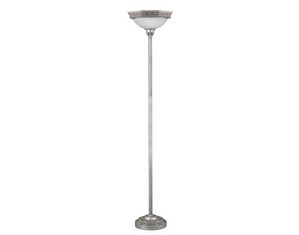 Westinghouse Lighting Highland One-Light Floor Lamp in Silver Leaf 67009