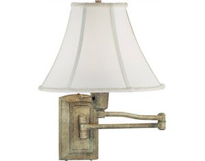 Kenroy Home 30950SGR Wall Swing Arm Lamp Wall Sconce