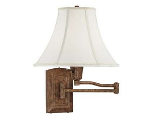 Kenroy Home 30950SN Wall Swing Arm Lamp Wall Sconce