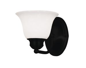 Z-Lite 100-1V-MB Huntingdale 1 Light Vanity Matte Black