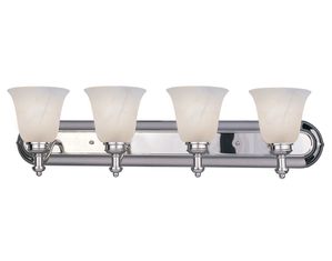 Z-Lite 301-4V-CH Hollywood 4 Light Vanity Chrome