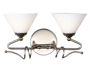 Forecast Lighting 2 Light Twist Bath Fixture - Fast FREE FedEx Shipping!