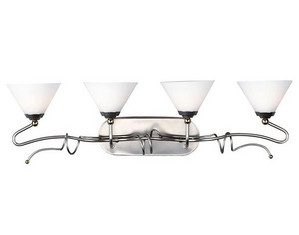Forecast Lighting 4 Light Twist Bath Light - Fast FREE FedEx Shipping!